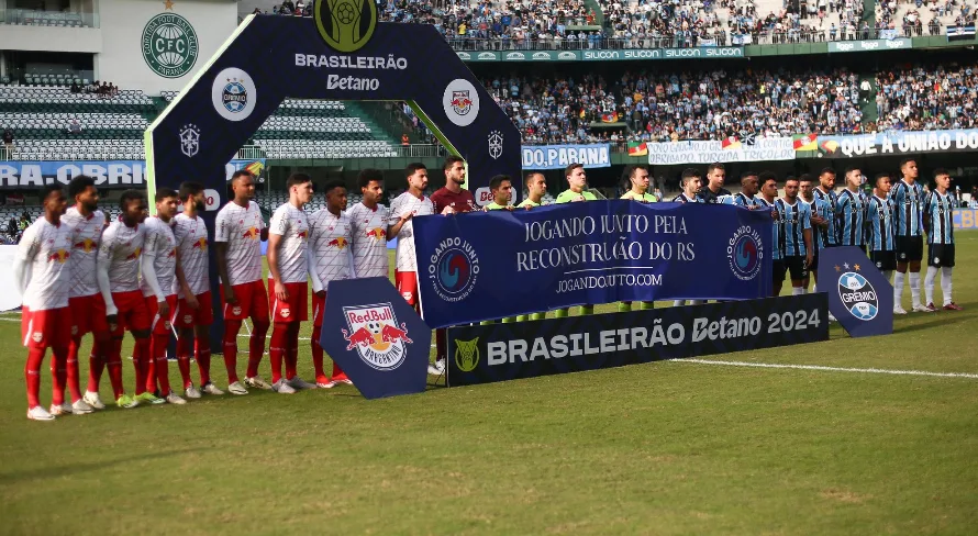 Grêmio é superado pelo Red Bull Bragantino na volta ao Brasileirão