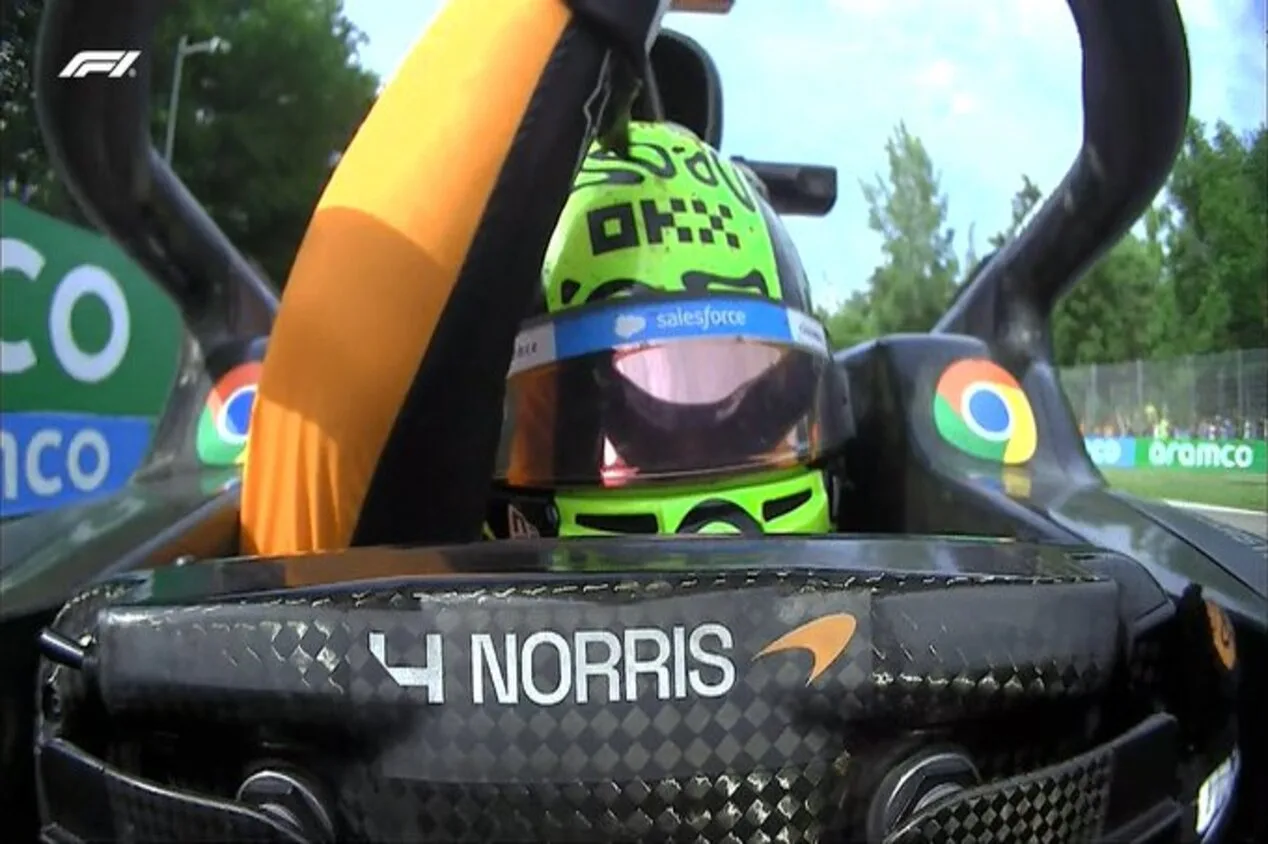 F1 hoje: Norris cita Hamilton e Verstappen após pole no GP da Espanha