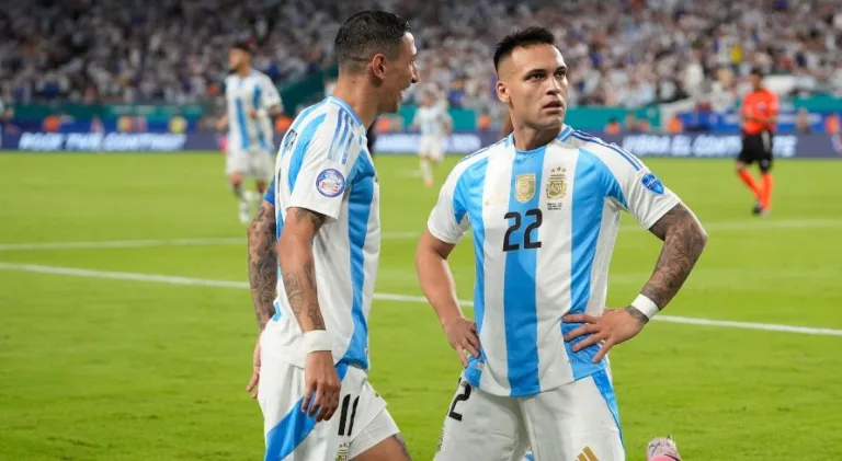 Sem Messi, Argentina derrota o Peru pela Copa América