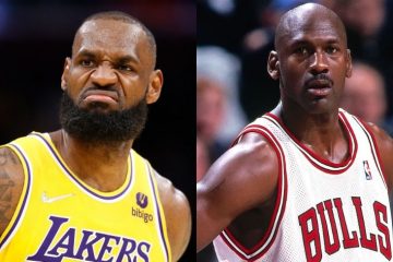 LeBron James e Michael Jordan