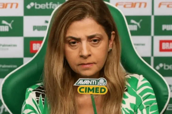 Leila Pereira, presidente do Palmeiras, surpreende ao se manifestar sobre futuro de Dudu