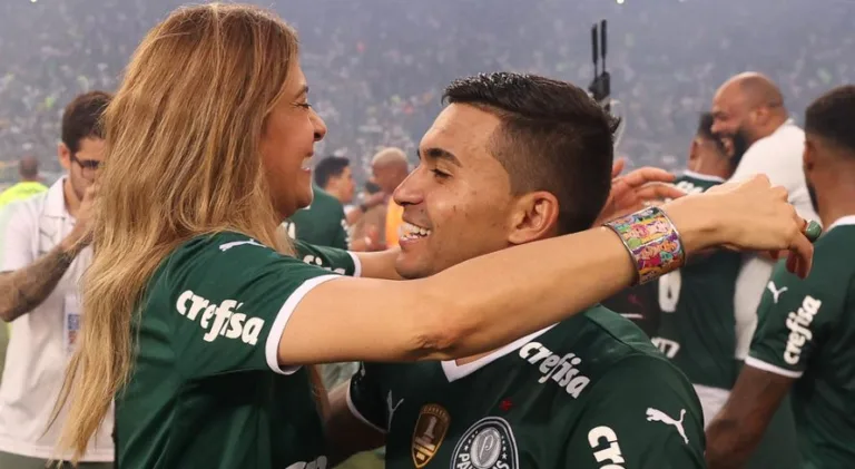 Leila Pereira reage após “campanha” para Dudu ficar no Palmeiras: “É indiferente”