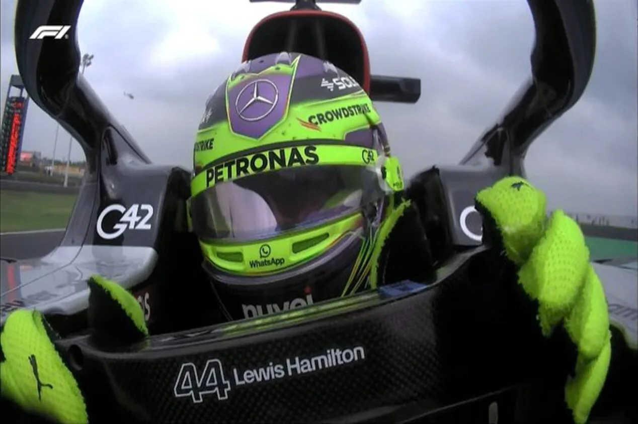 Fórmula 1: Lewis Hamilton comemora pódio e comenta ultrapassagens no GP da Espanha
