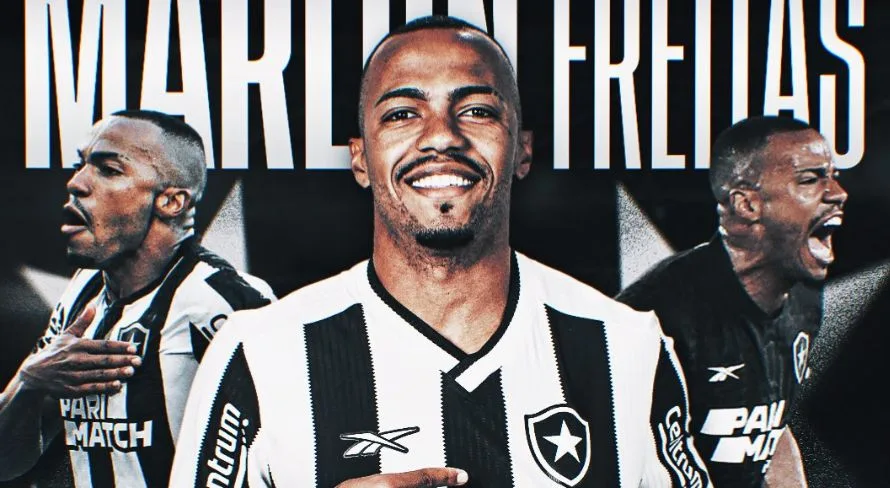 Botafogo anuncia a renovação contratual do volante Marlon Freitas