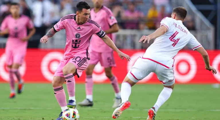 Com Messi em campo, Inter Miami empata com o St. Louis City pela MLS