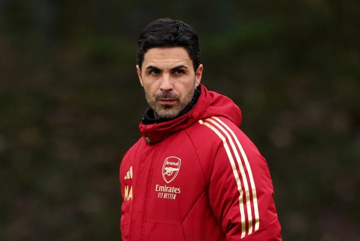 Técnico do Arsenal, Arteta quer a contratação de um atacante para sonhar com o título da Premier League