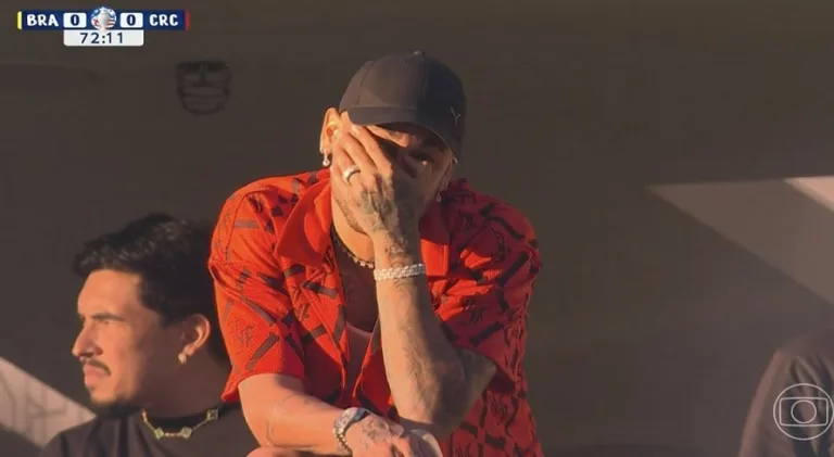 Neymar fica incrédulo com Dorival Júnior e reação viraliza; assista