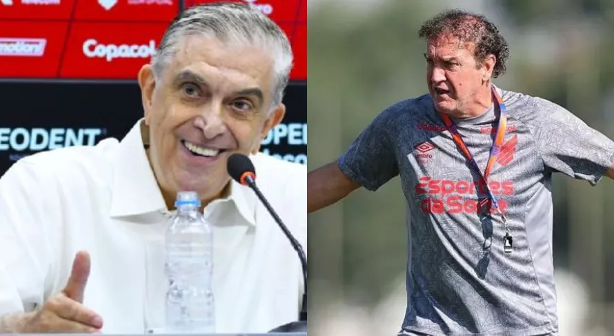 Vitor Guedes explica “treta” entre Cuca e Petraglia após saída do Athletico-PR