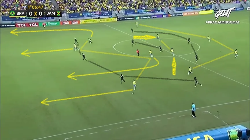 Seleção Feminina no ataque