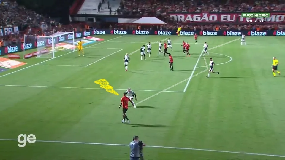 Corinthians "estacionando o ônibus" na frente da área