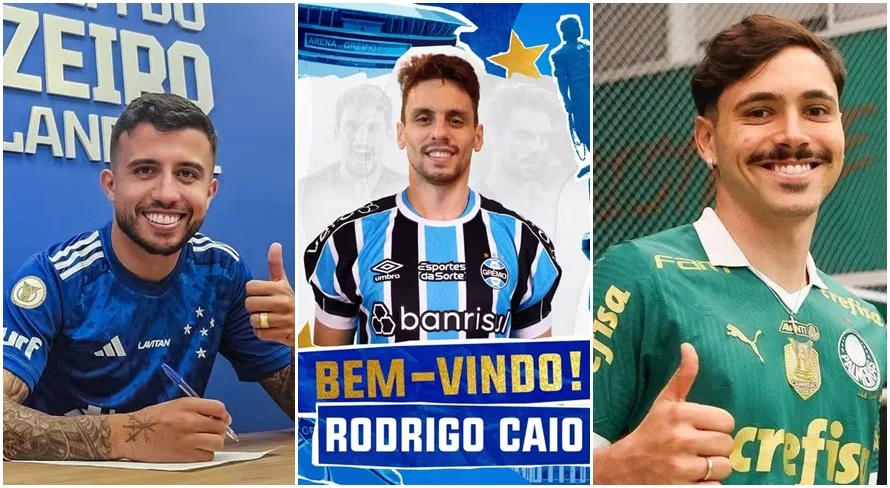 10 reforços do futebol brasileiro confirmados em junho