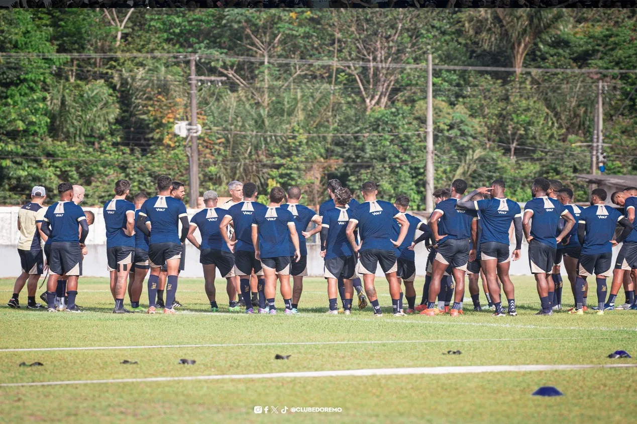 Remo deve ter estreia em jogo do Brasileirão Série C; veja a provável escalação