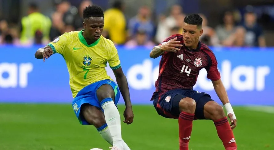 Vinícius Júnior fala sobre Flamengo e Real Madrid para avaliar suas atuações na seleção brasileira
