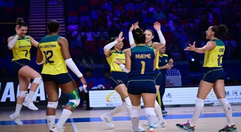 Brasil vence Tailândia e segue invicto na Liga das Nações feminina