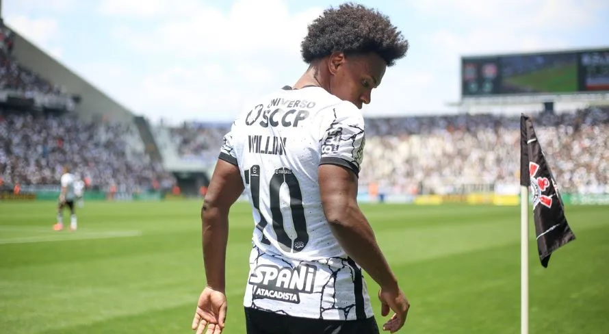 Ex-Corinthians, Willian se coloca acima de Dudu e dupla badalada do Flamengo