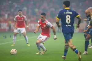 Internacional empata com o Rosario Central e se despede da Copa Sul-Americana