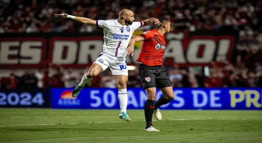 Bahia arranca o empate com Atlético-GO no Brasileirão Série A