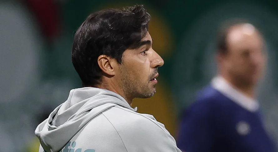 Abel diz que conta com Dudu no Palmeiras e não fala sobre troca com Gabigol, do Flamengo