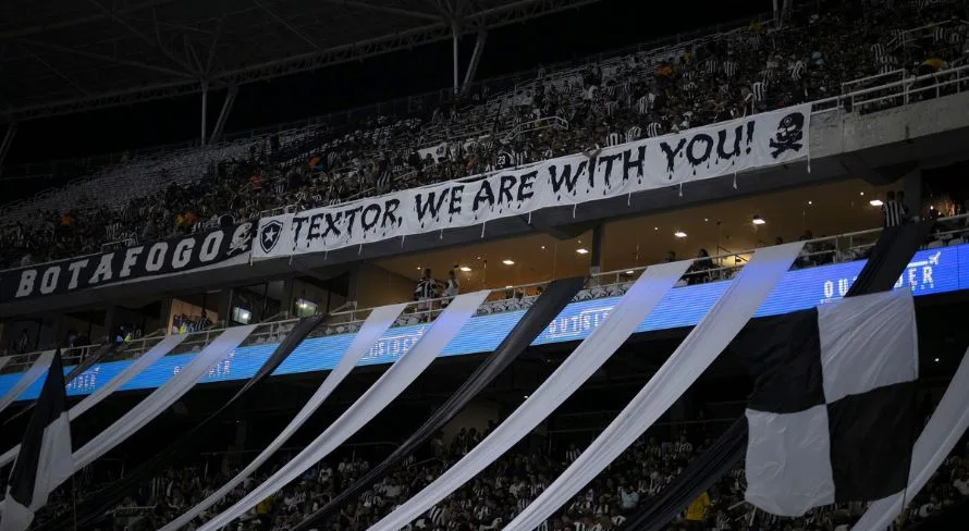 Botafogo quebra seu recorde de público de 2024 contra o Palmeiras