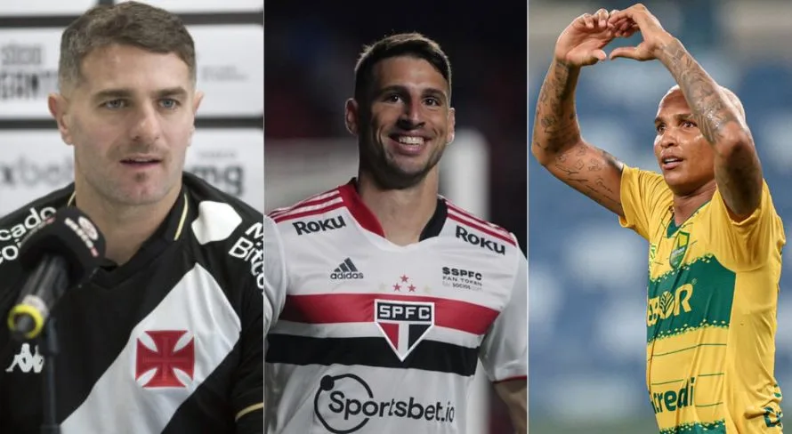 Calleri, Vegetti e Deyverson definem melhores centroavantes do Brasil