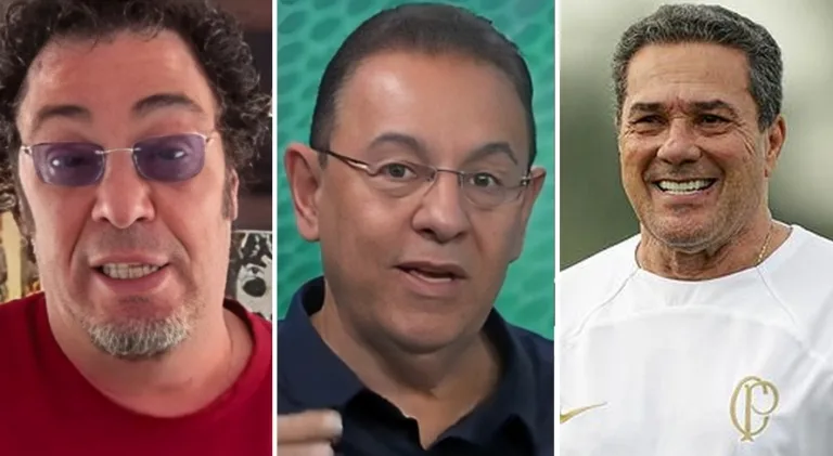 Casagrande, Flávio Prado e Luxemburgo elegem time que pode ameaçar Flamengo e Palmeiras no Brasileirão