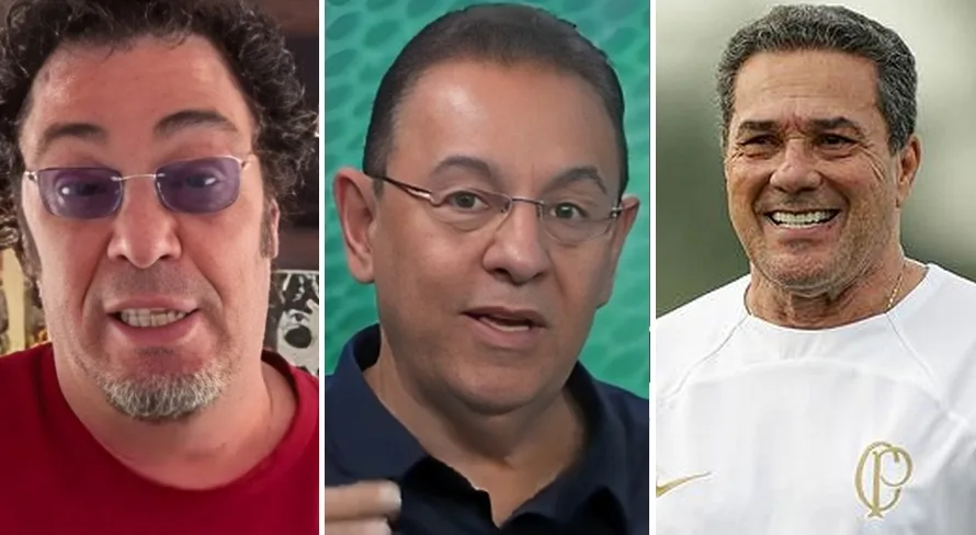 Casagrande, Flávio Prado e Luxemburgo elegem time que pode ameaçar Flamengo e Palmeiras no Brasileirão