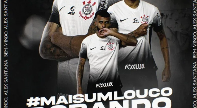 Corinthians anuncia contratação de Alex Santana, ex-Athletico