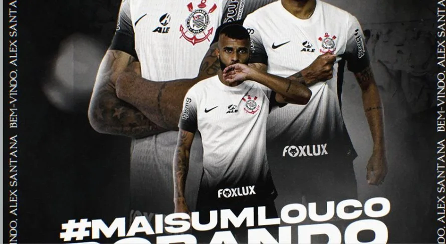 Corinthians anuncia contratação de Alex Santana, ex-Athletico