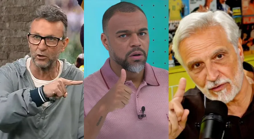 Craque Neto, Sormani e Denilson antecipam classificado de Flamengo x Palmeiras