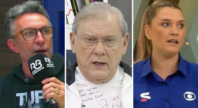 Craque Neto, Milton Neves e Ana Thaís apontam candidato ao rebaixamento no Brasileirão