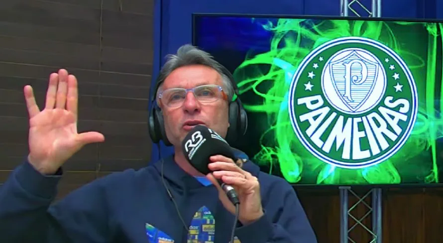 Craque Neto alerta o Palmeiras ao sugerir três times ajudados pela arbitragem