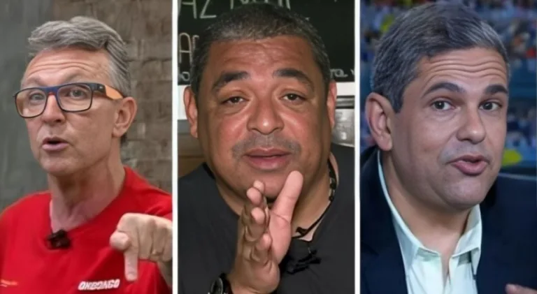 Neto, Vampeta e João Guilherme elegem melhor camisa 9 do Brasileirão