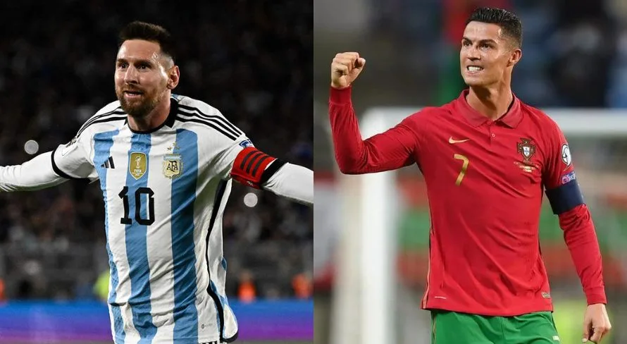 Cristiano Ronaldo e Messi elegem o melhor jogador que viram jogar