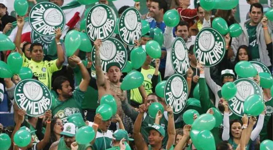 Torcedores do Palmeiras elegem os três maiores rivais no Brasil hoje