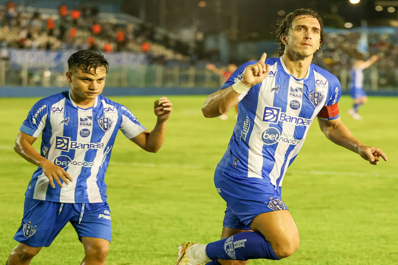 Paysandu muda time contra o Coritiba; veja a provável escalação