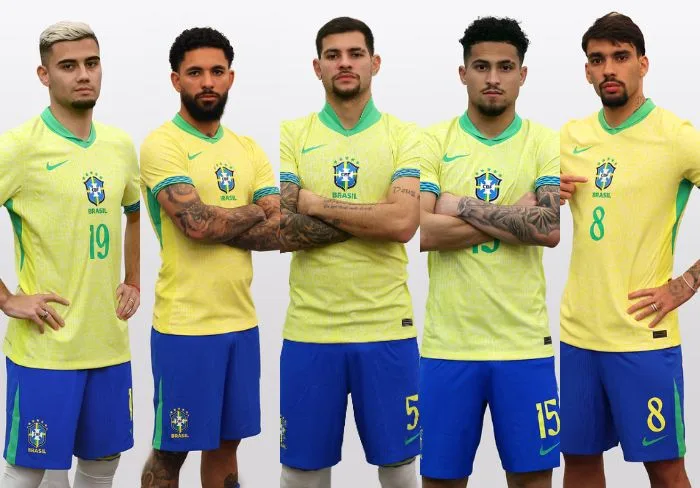 Jogadores de meio-campo da seleção brasileira foram criticados por Galvão Bueno.