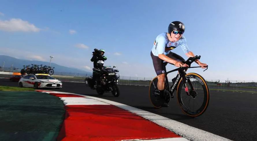 Olimpíadas: ciclista belga critica asfalto do percurso contrarrelógio de estrada