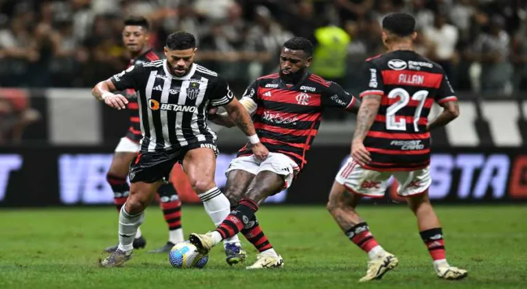 Flamengo não encontra dificuldades para vencer o Atlético-MG pelo Brasileirão