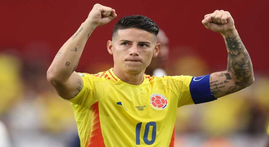 Com recital de James Rodríguez, Colômbia atropela o Panamá na Copa América