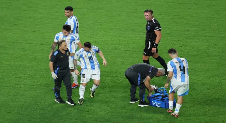 Técnico da Argentina abre o jogo sobre lesão de Lionel Messi