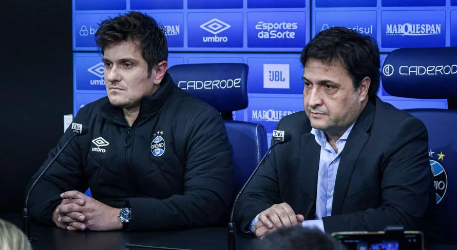 Dirigente do Grêmio é citado na súmula por árbitro após reclamações ‘agressivas’