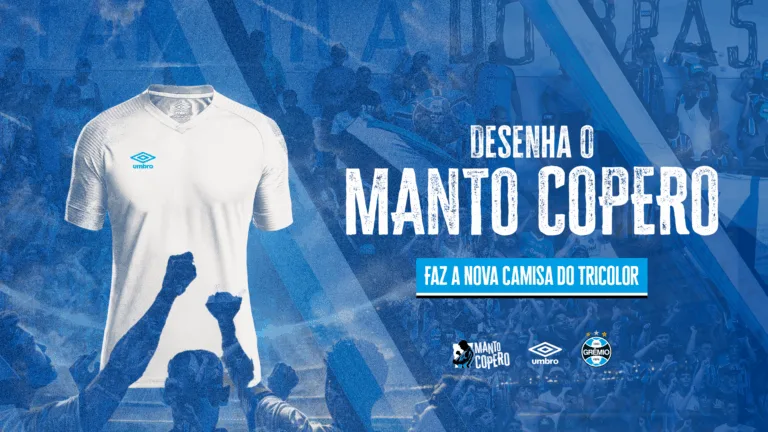 Grêmio quer usar uniforme desenvolvido por torcedores