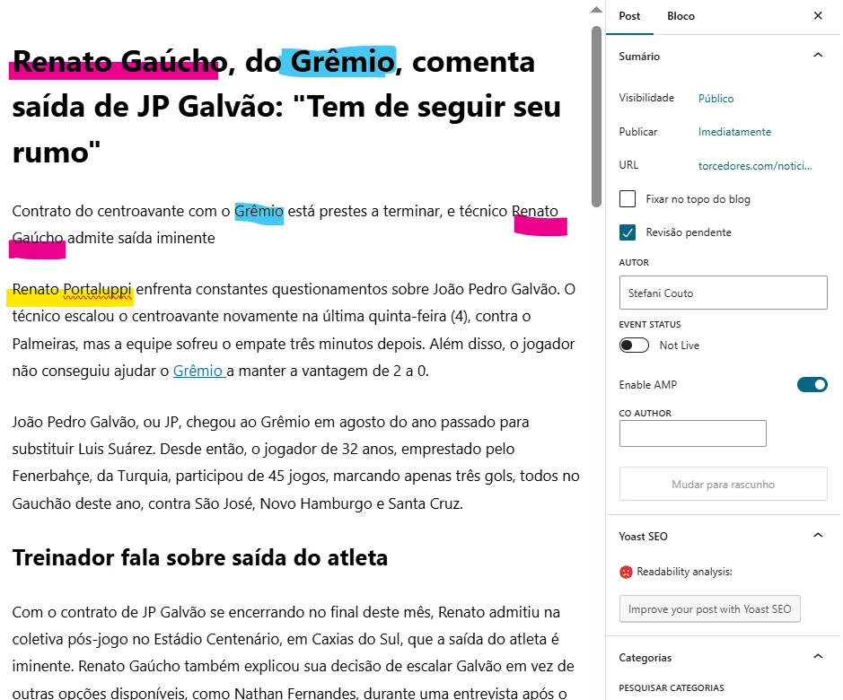 Palmeiras supera o Corinthians em dérbi movimentado pelo Paulistão Feminino