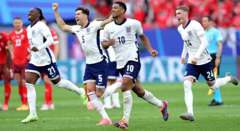 Inglaterra vence a Suíça nos pênaltis e segue na Eurocopa