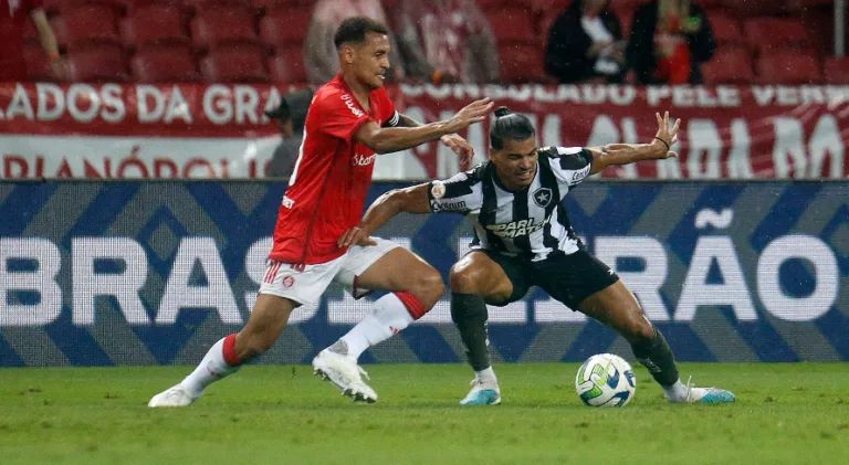 Internacional leva vantagem no retrospecto contra o Botafogo