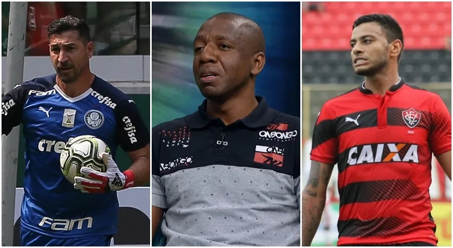 Palmeiras x Vitória: confira os craques que jogaram nos dois clubes