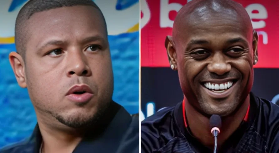 Luis Fabiano e Vagner Love elegem o melhor camisa 9 do Brasil hoje