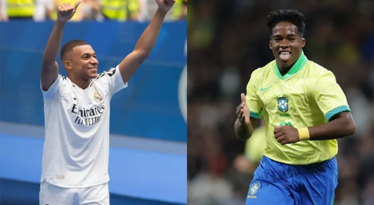 Mbappé exalta Endrick e promete apoio ao brasileiro no Real Madrid: “Estarei com ele”