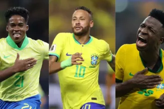 Neymar, Vinícius Júnior e Endrick
