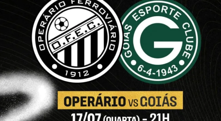 Operário-PR x Goiás: onde assistir ao jogo do Brasileirão Serie B